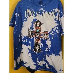 Guns N' Roses APPETITE FOR DESTRUCTION CROSS LOGO T-Shirt NEW Sz XL CR10 Nice